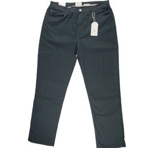 Ben Sherman Pants Men 38x32 Slim Fit Stretch Black Chino Khakis Casual Work NWT